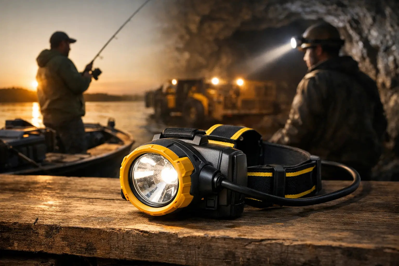 Mining Lamp: Reliable Light for Fishing and Work