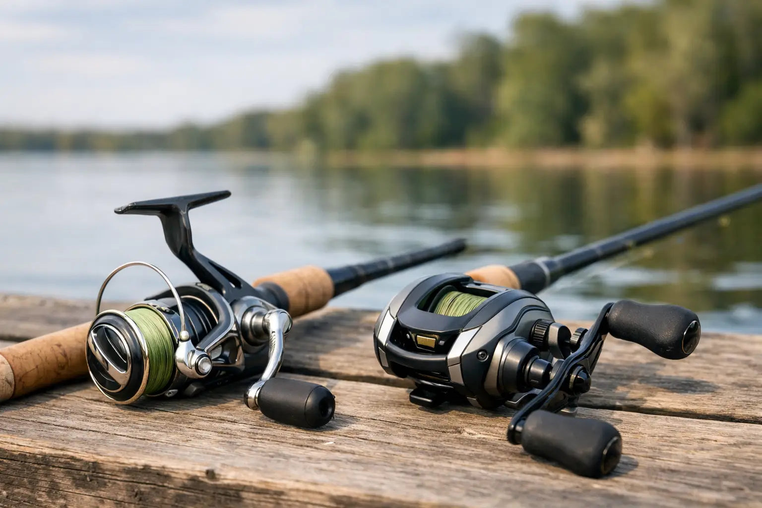 Spinning Versus Baitcasting Reels Compared