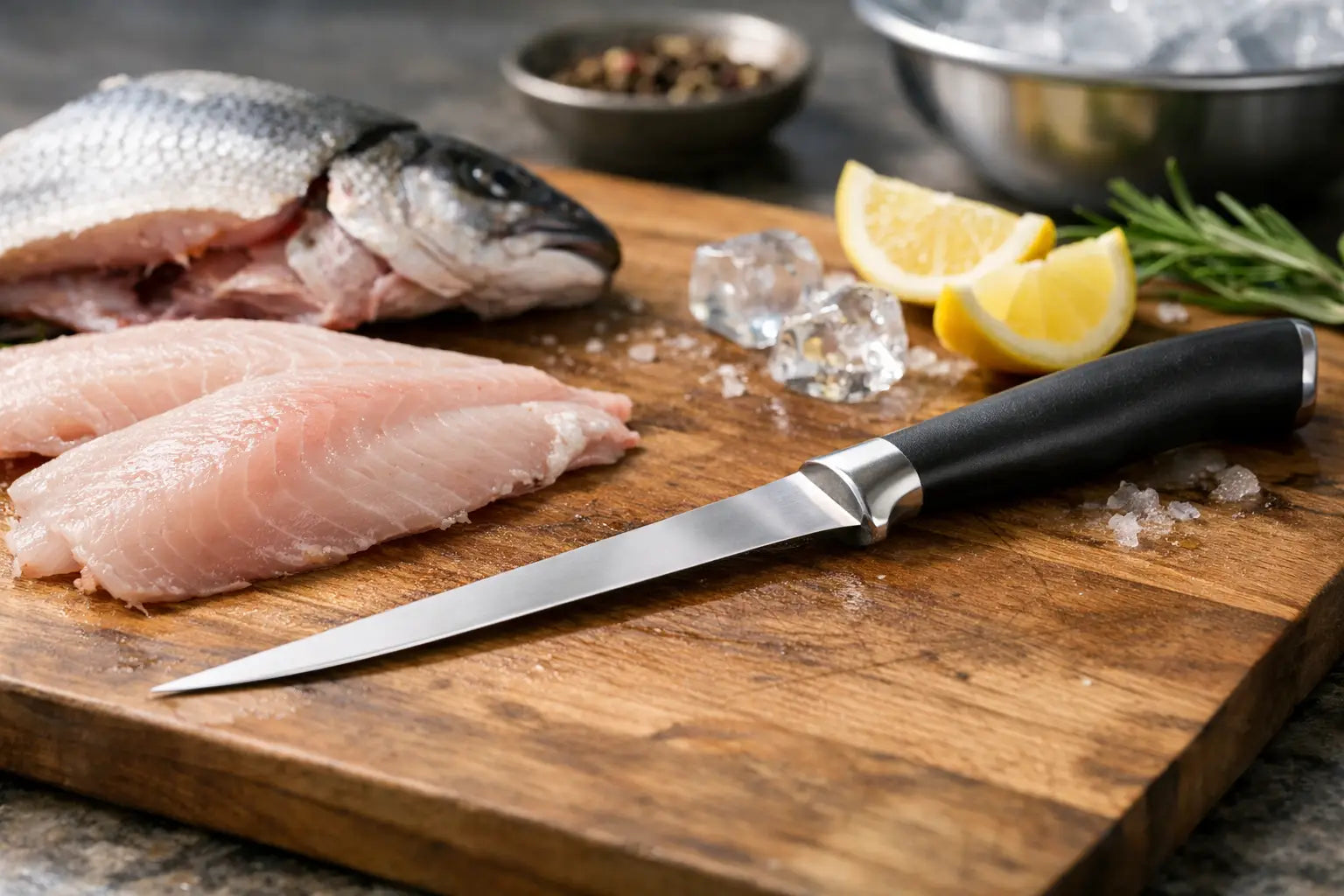 Fish Fillet Knife Stainless Guide for Clean Cuts