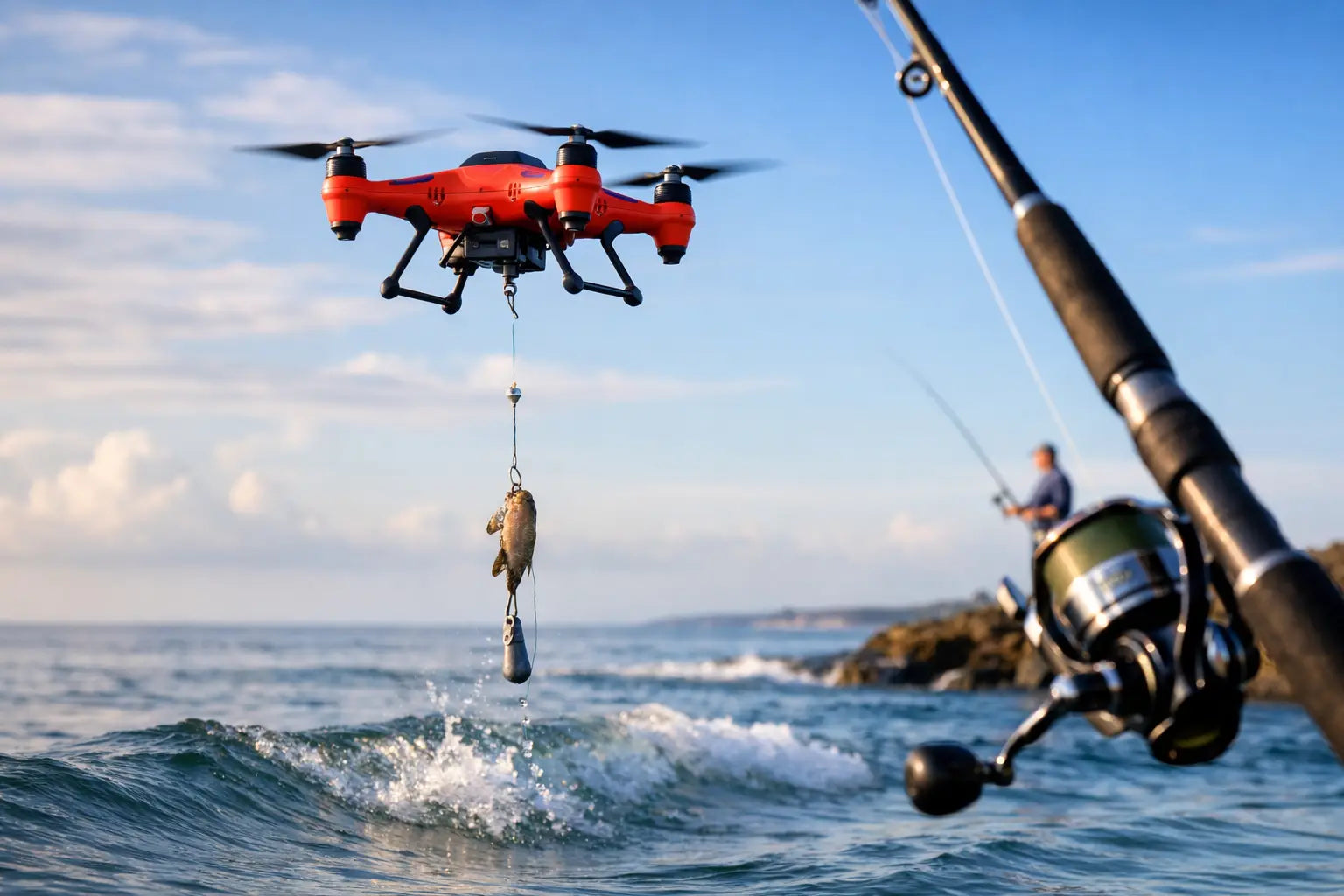 Swellpro Fishing Drones for Better Bait Drops