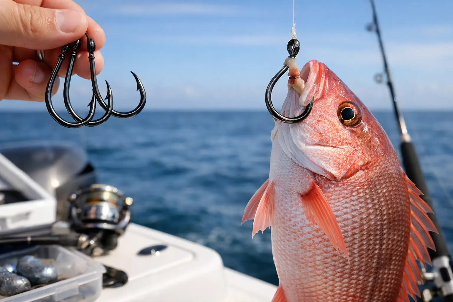 Circle Hooks for Better Snapper Fishing Results