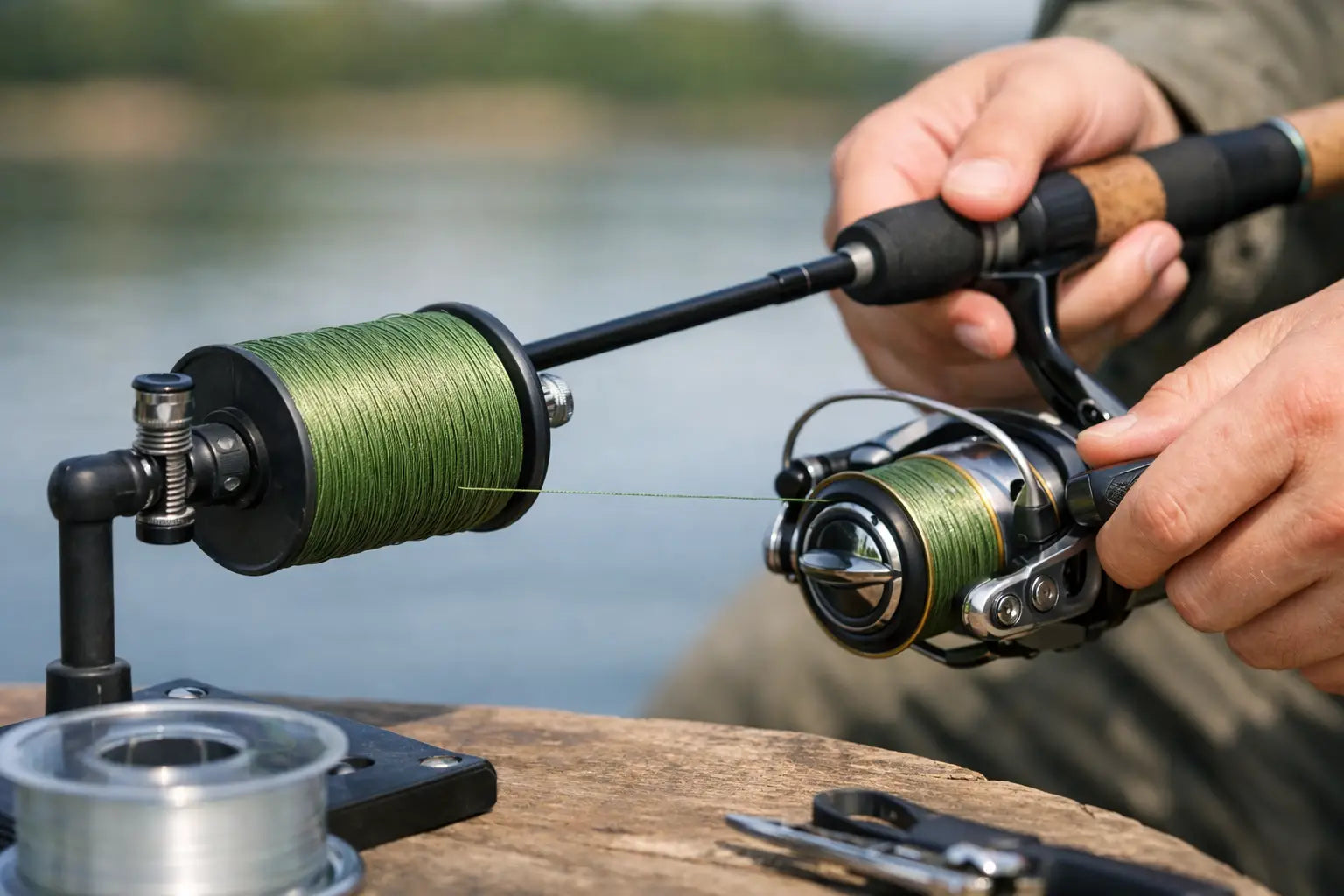 How to Spool Braided Line Without Line Twist