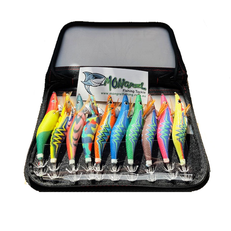 Squid Jig Pack with UV Torch – product image 1