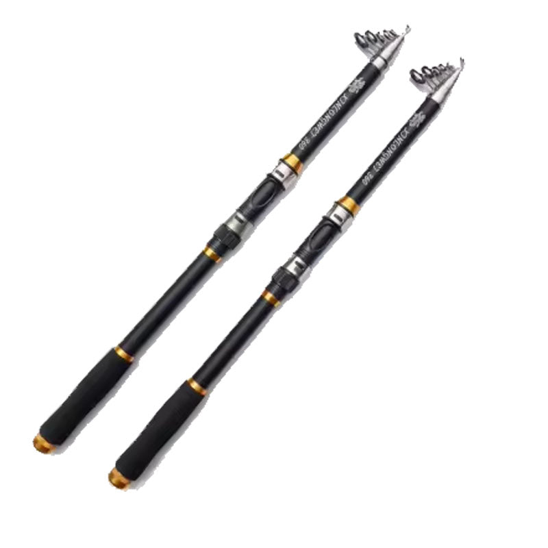 TEW180 1.8m Telescopic Travel Fishing Rod – product image 1