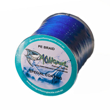 New Braid Fishing Line 10LB 500M Mongrel Fishing Tackle Braid Blue