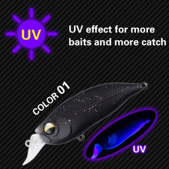 Target Lure 57 mm Minnow - Mongrel Fishing Tackle