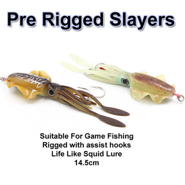 Game Fishing Lures 60g Slayers - Mongrel Fishing Tackle