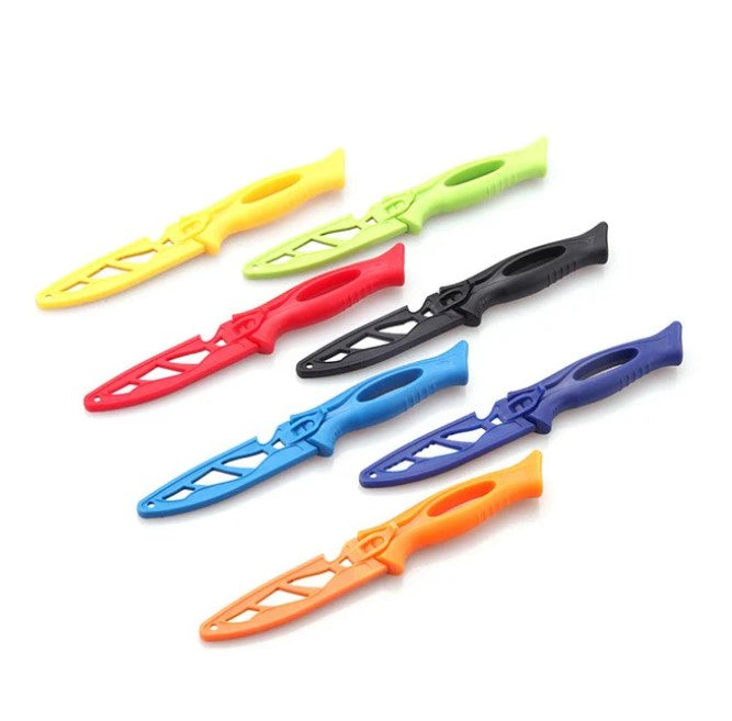 Assorted colour bait knives
