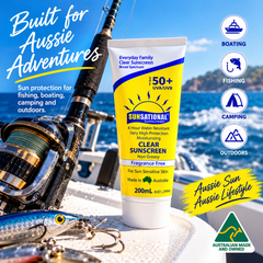 Sunsational SPF 50+ Sunscreen 200mL lifestyle image