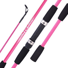 Rod and reel Combo Pink