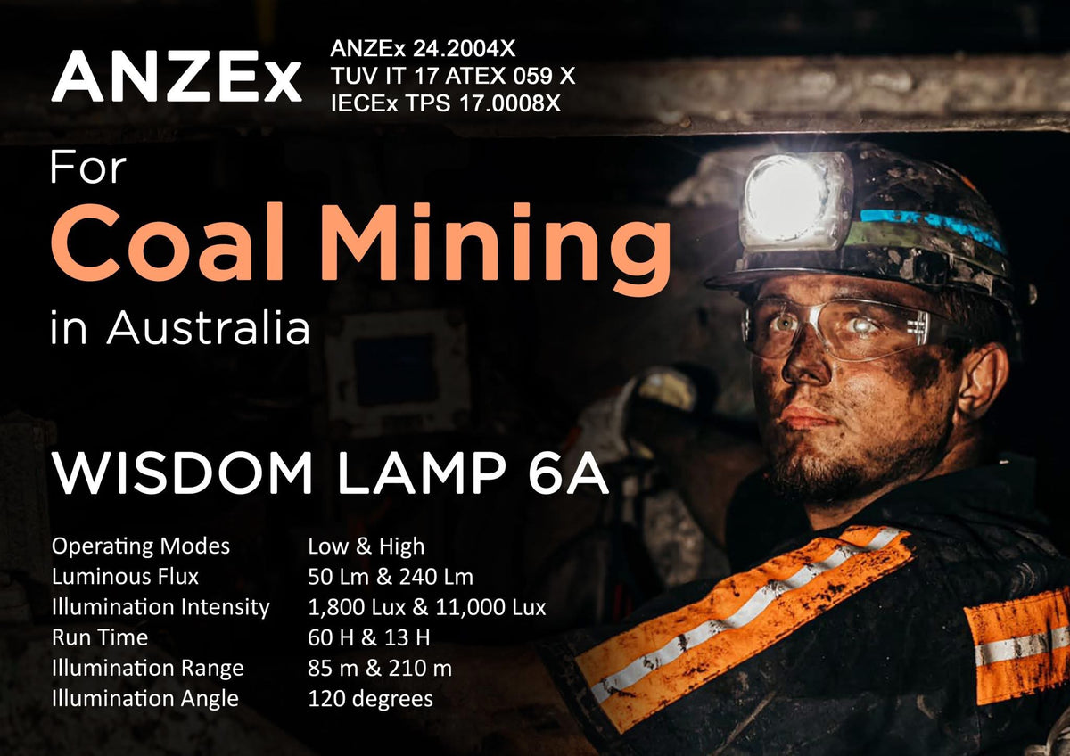 Wisdom mining cap lamp product image