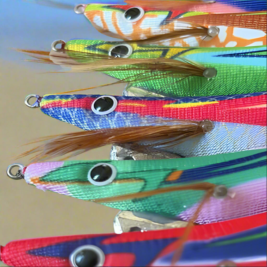 10 Squid Jigs 3.5 Egi Jig Bait Lure – product image 1