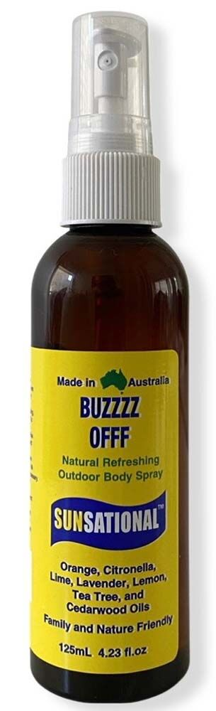 Sunsational Buzzzz Offf Natural Insect Repellent 125mL included in Summer Pack