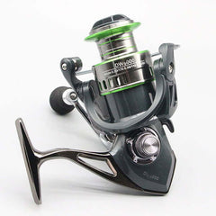 DW Fishing Reel with aluminum spool and precision gear, perfect for catching Bream and Whiting, lightweight and efficient.