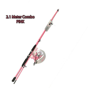 7 Foot Combo Pink - Mongrel Fishing Tackle