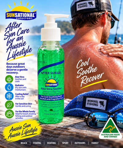 Sunsational After Sun Gel 125mL Pump
