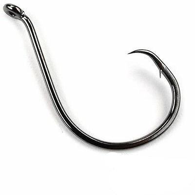 New 50 x 3/0 Chemically Sharpened Octopus Circle Hook Fishing Tackle 7385