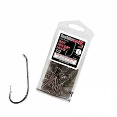 NEW 25 x SIZE 1/0 Chemically Sharpened BAIT HOLDER Fishing Hook Fishing Tackle.