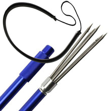 Load image into Gallery viewer, New Aliminium Blue Anodised Hand Spear - Mongrel Fishing Tackle