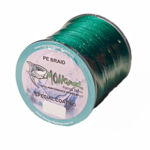 New Braid Fishing Line 500M Mongrel Fishing Tackle Braid Green