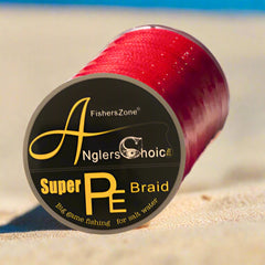 Anglers Choice Braid Fishing Line 500M Mongrel Fishing Tackle Braid Red