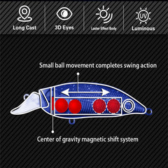 Target Lure 57 mm Minnow - Mongrel Fishing Tackle