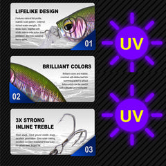 Target Lure 57 mm Minnow - Mongrel Fishing Tackle