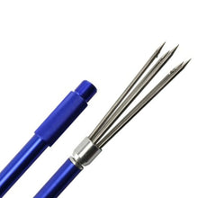 Load image into Gallery viewer, New Aliminium Blue Anodised Hand Spear - Mongrel Fishing Tackle