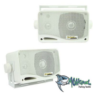 NEW MARINE SPEAKER BOX WHITE 1 PAIR BRAND NEW BOX SPEAKERS - Box Speakers