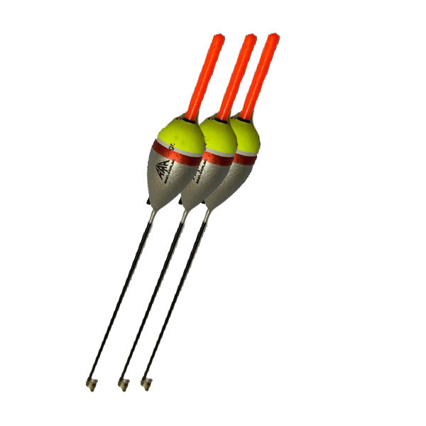 Fishing Float 3 Pack - 8 Gram - 10 Gram - 12 Gram - 15 Gram