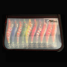 Load image into Gallery viewer, 10 Squid Jigs 3.5 Egi Jig Bait Lure - Mongrel Fishing Tackle