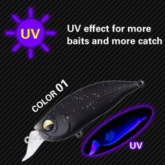 Target Lure 57 mm Minnow - Mongrel Fishing Tackle