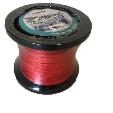 Braided line was one of the of earliest types of fishing line, and in its modern incarnations it is still very popular in some situations because of its high knot strength, lack of stretch, and great overall power in relation to its diameter.