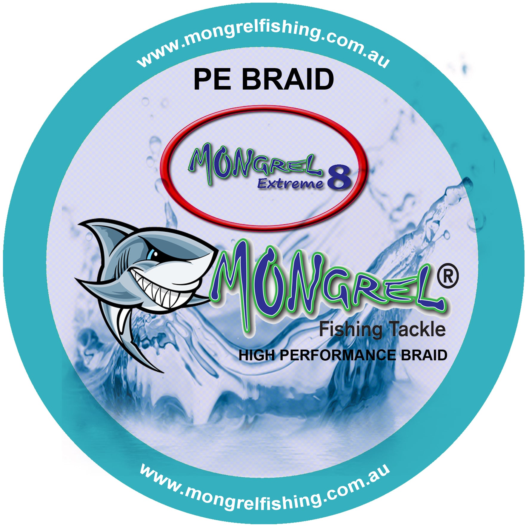 New Braid Fishing Line  8 Strand Mongrel Extreme 500M Multi