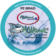 Load image into Gallery viewer, New Braid Fishing Line  8 Strand Mongrel Extreme 500M Multi