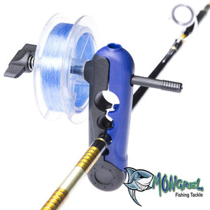 New Mongrel Tackle Portable Fishing Reel Line Spooler Suits Spools Up To 24mm