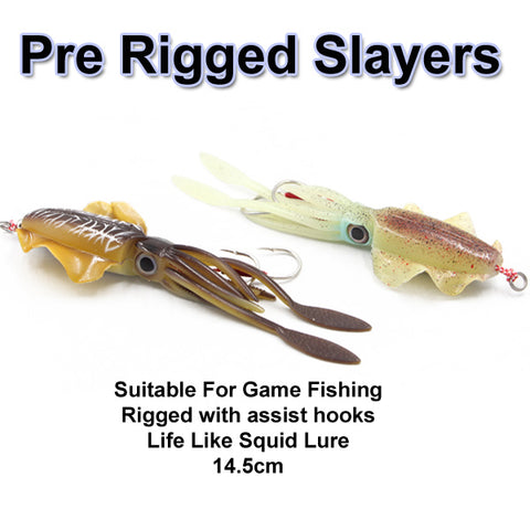 Game Fishing Lures 60g Slayers - Mongrel Fishing Tackle