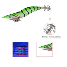 Load image into Gallery viewer, New 10 Squid Jigs 3.5 Egi Jig Bait Lure 10 Pack With Tackle Bag Jig Glow 10 Pack