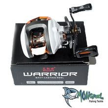Load image into Gallery viewer, NEW WARRIOR LEFT HAND BAIT CASTER FISHING REEL BAIT CASTING REEL KAYAK FISHING