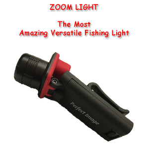 Zoom Flash Light Torch Fishing Multi Torch Camping